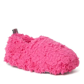      Dearfoams Kids Skye Teddy Closed Back Slipper     