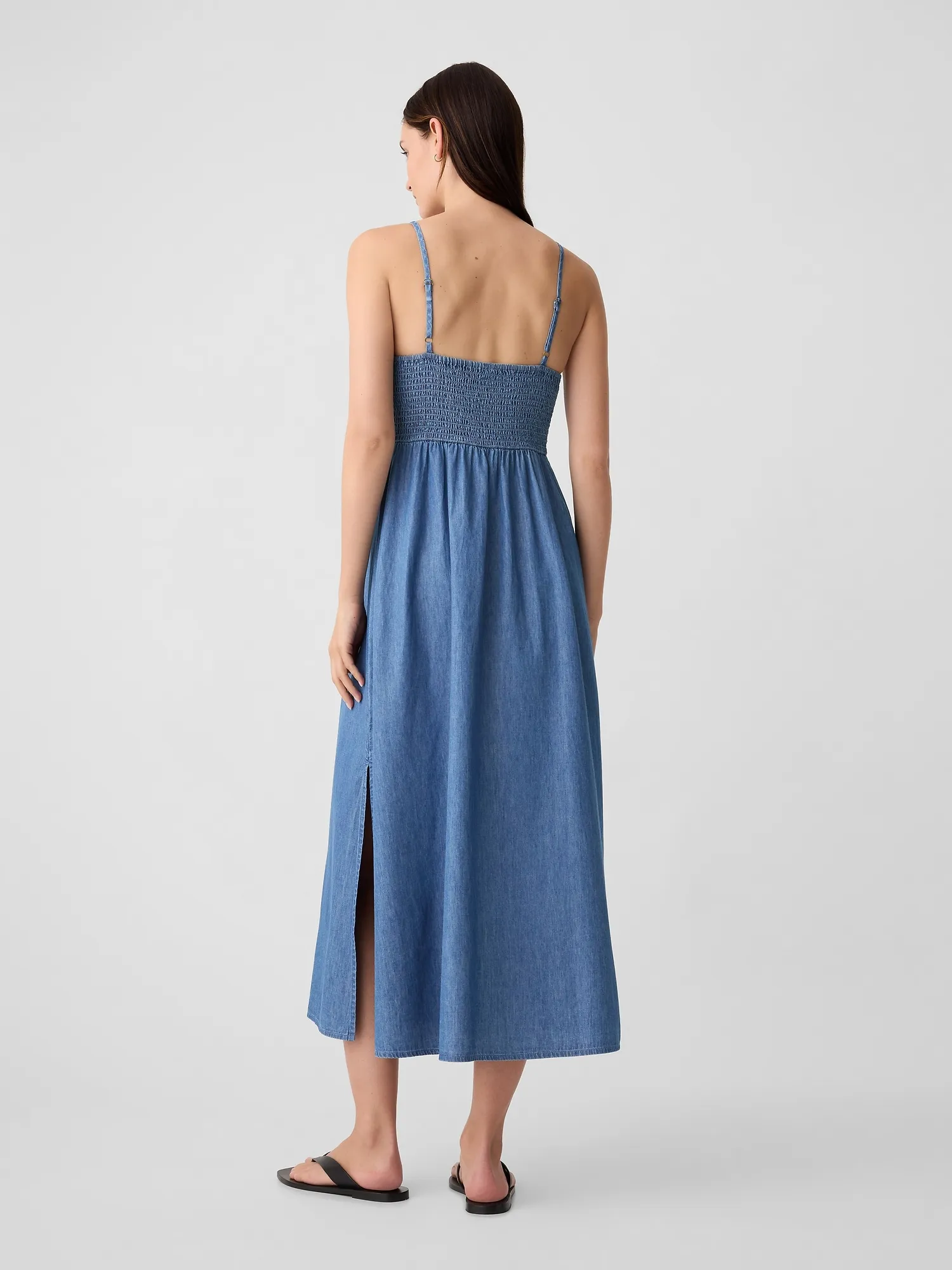 Denim Maxi Dress