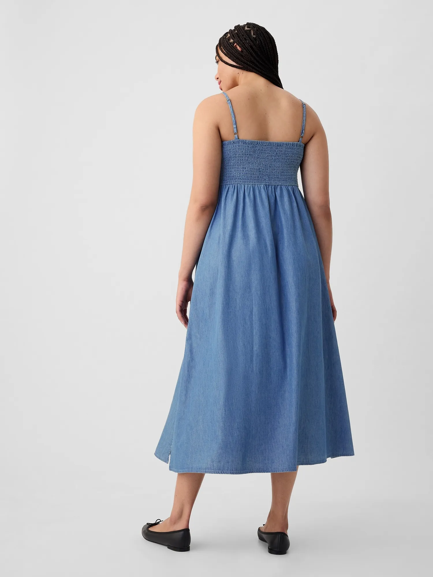 Denim Maxi Dress