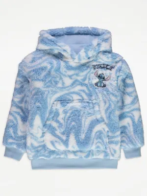 Disney Lilo and Stitch Tie Dye Borg Fleece Hoodie | Kids | George at ASDA