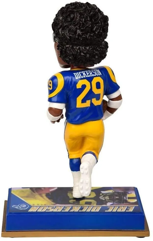 Eric Dickerson Los Angeles Rams with Classic Old School Goggles Limited Edition Bobblehead