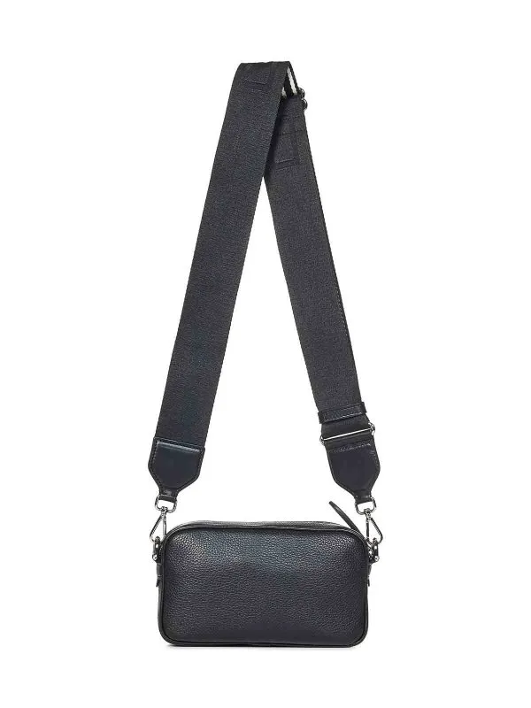 Etro Black Leather Shoulder Bag