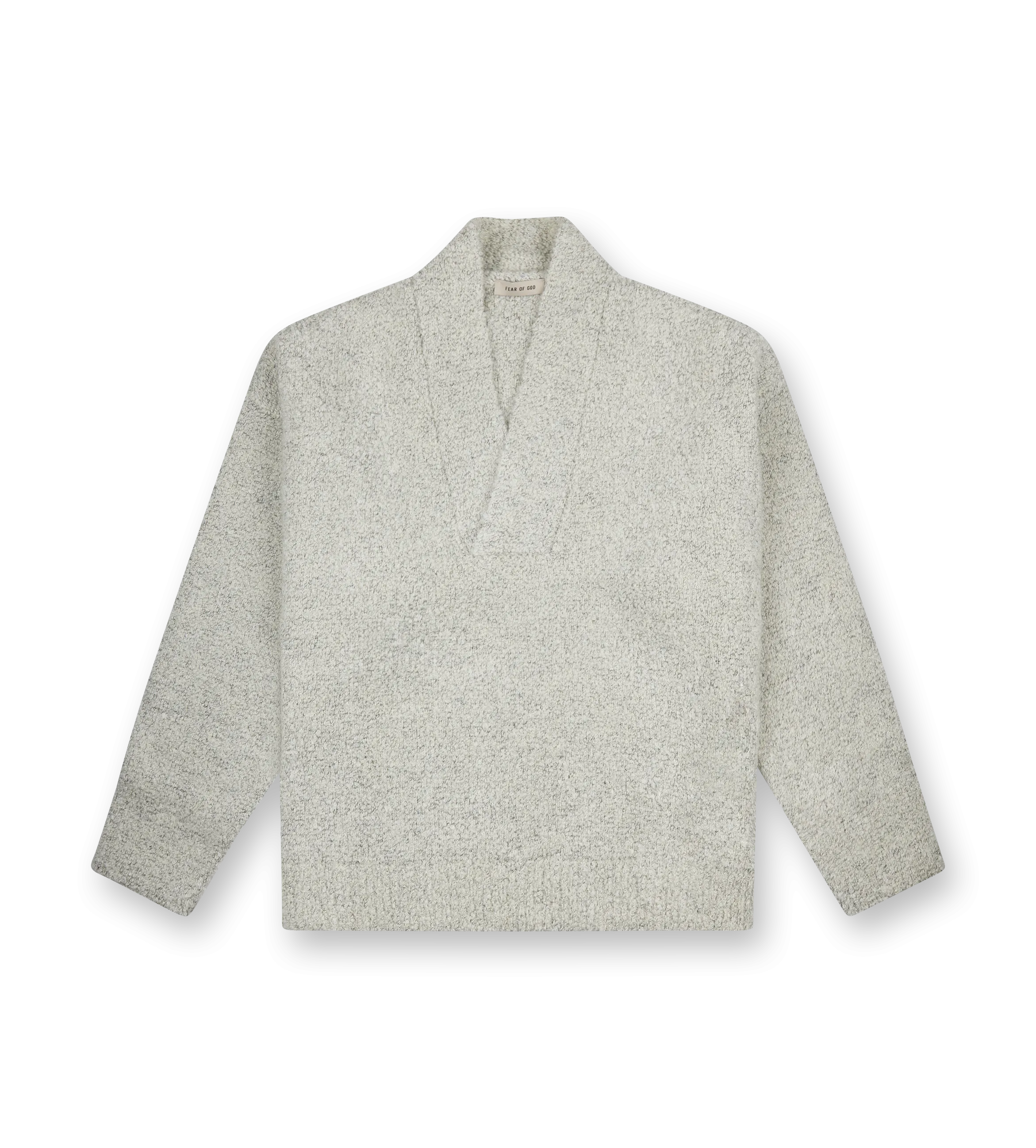 Fear of God    Wool Mohair V-neck Sweater White