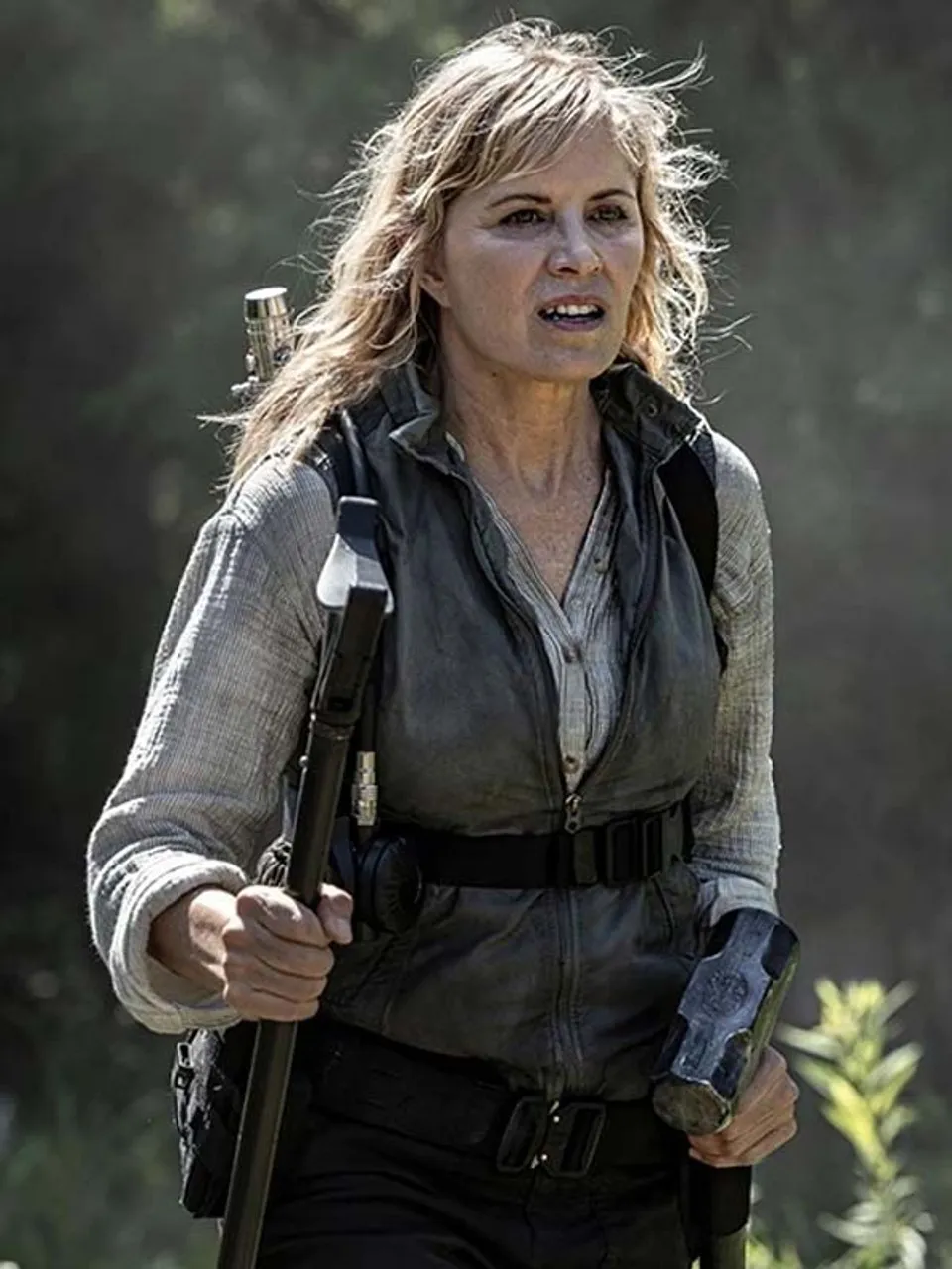 Fear the Walking Dead S08 Madison Clark Leather Vest