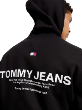 Felpa Tommy Jeans Nera