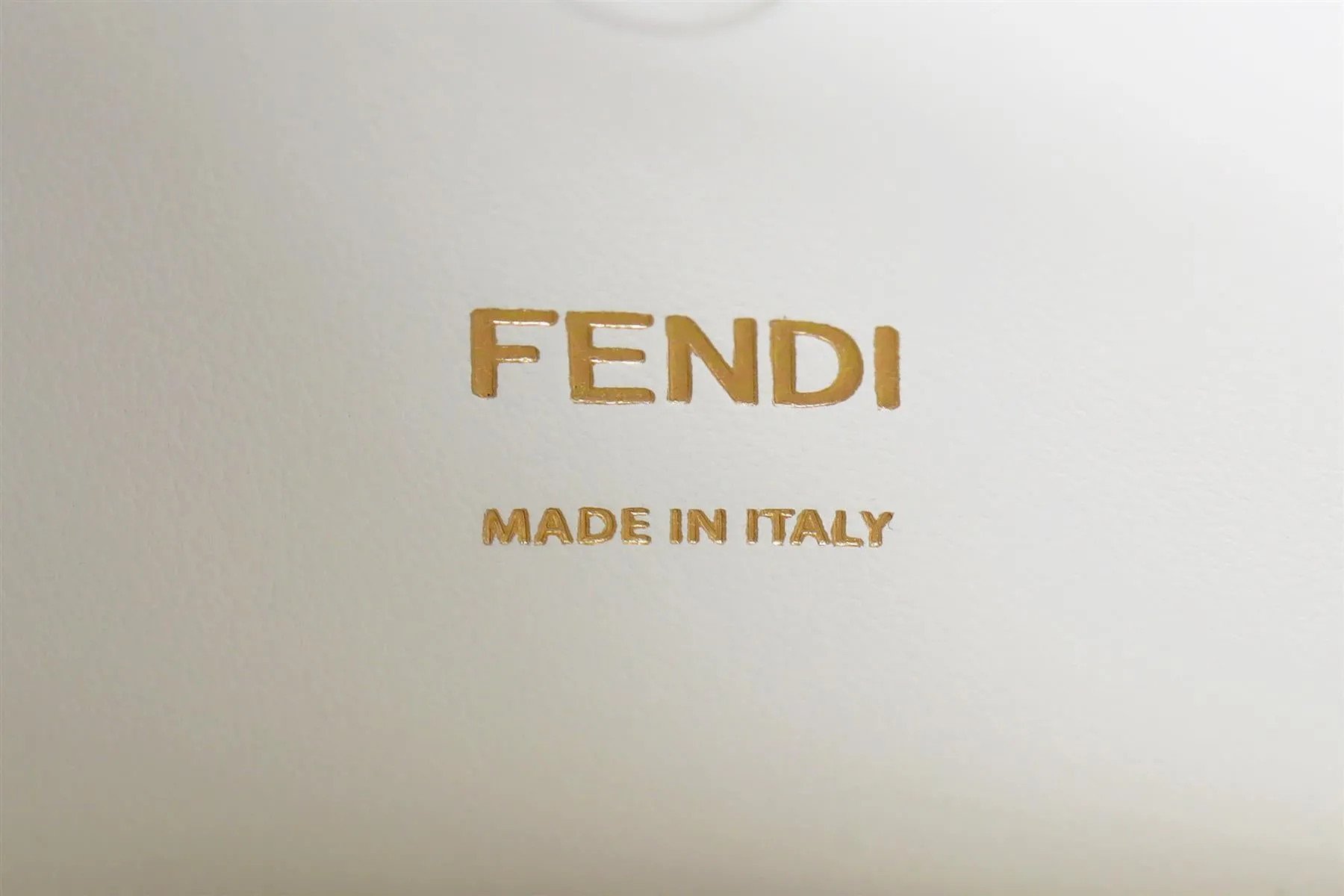 FENDI KAN I SMALL FF PVC AND LEATHER SHOULDER BAG