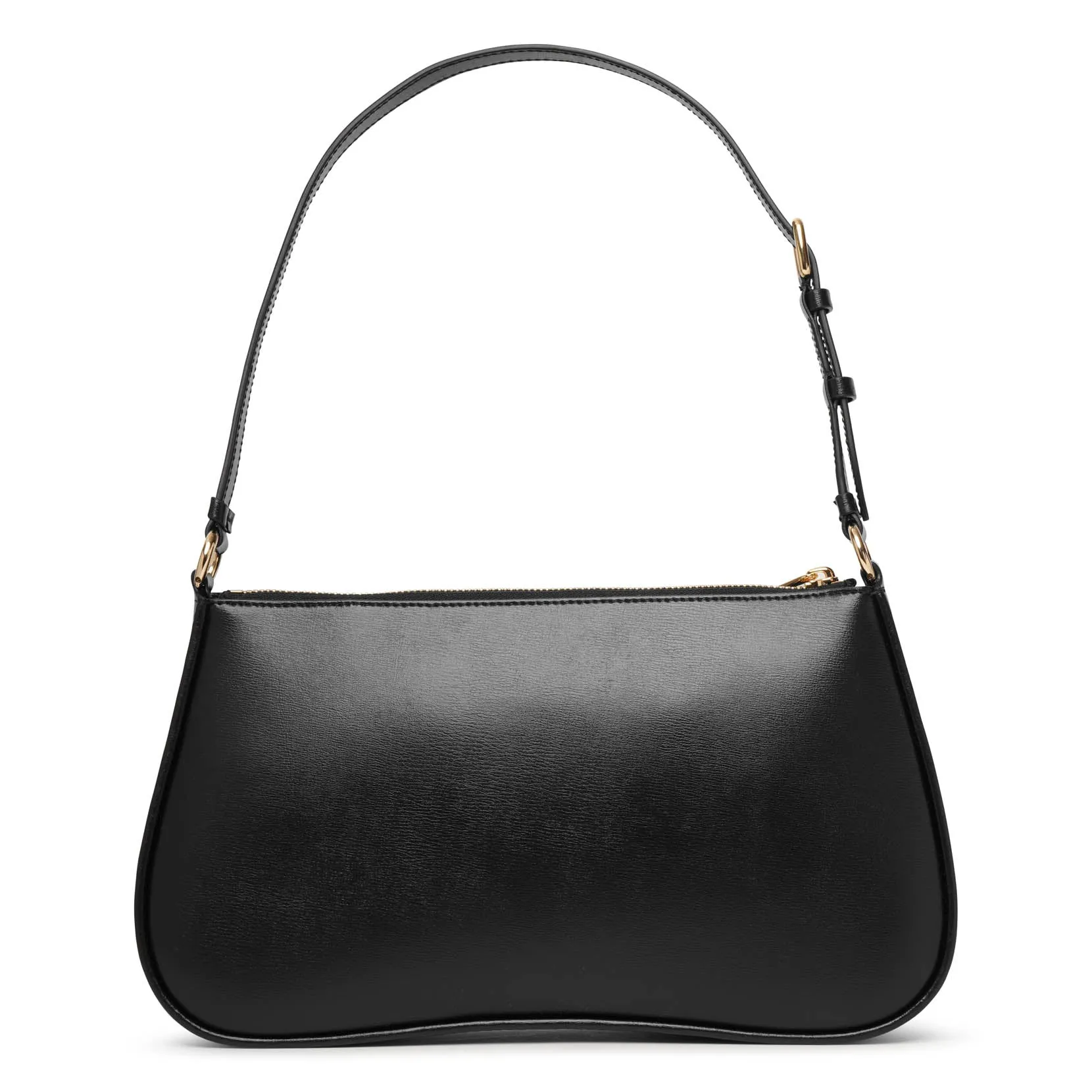 Ferragamo Vara grosgrain bow black leather bag