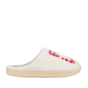 FLOOF Falala Slipper in White