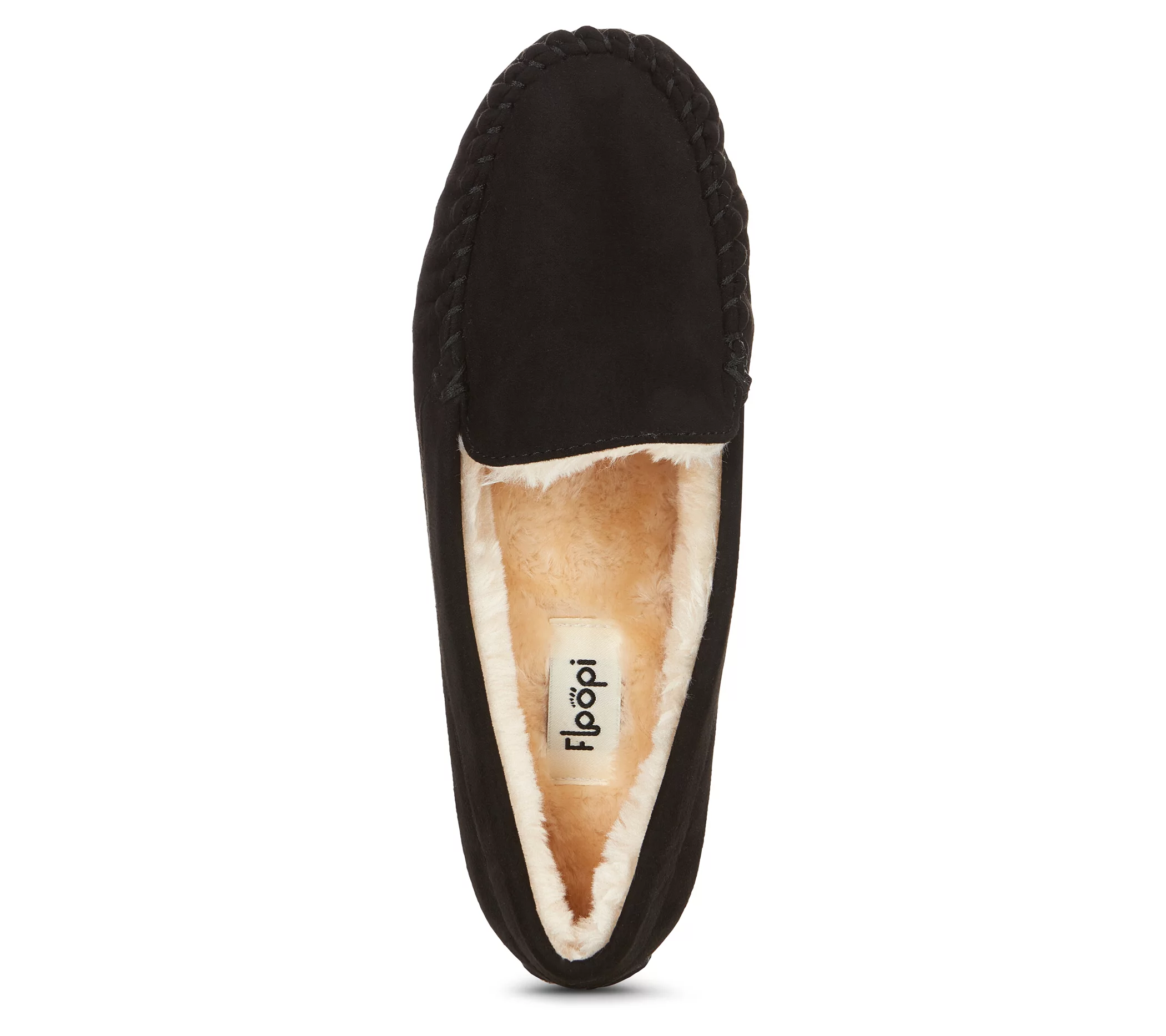 Floopi Women's Lily Moccasin Faux Suede Slipper