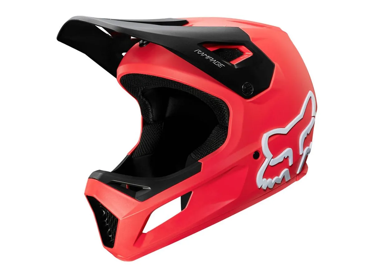 Fox Racing Rampage Full Face Helmet - Bright Red - 2020