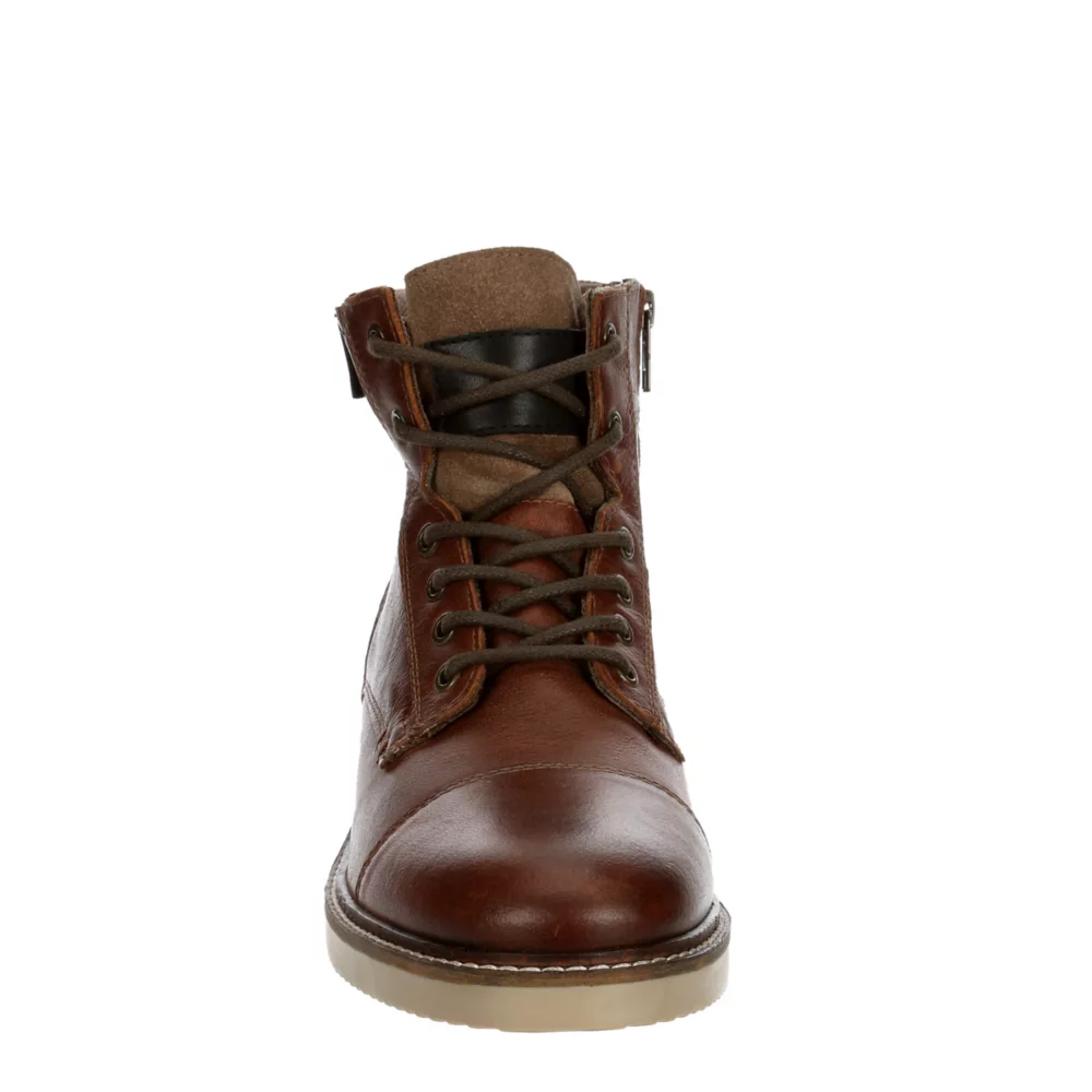 FRANCO FORTINI  MENS WYATT LACE-UP BOOT