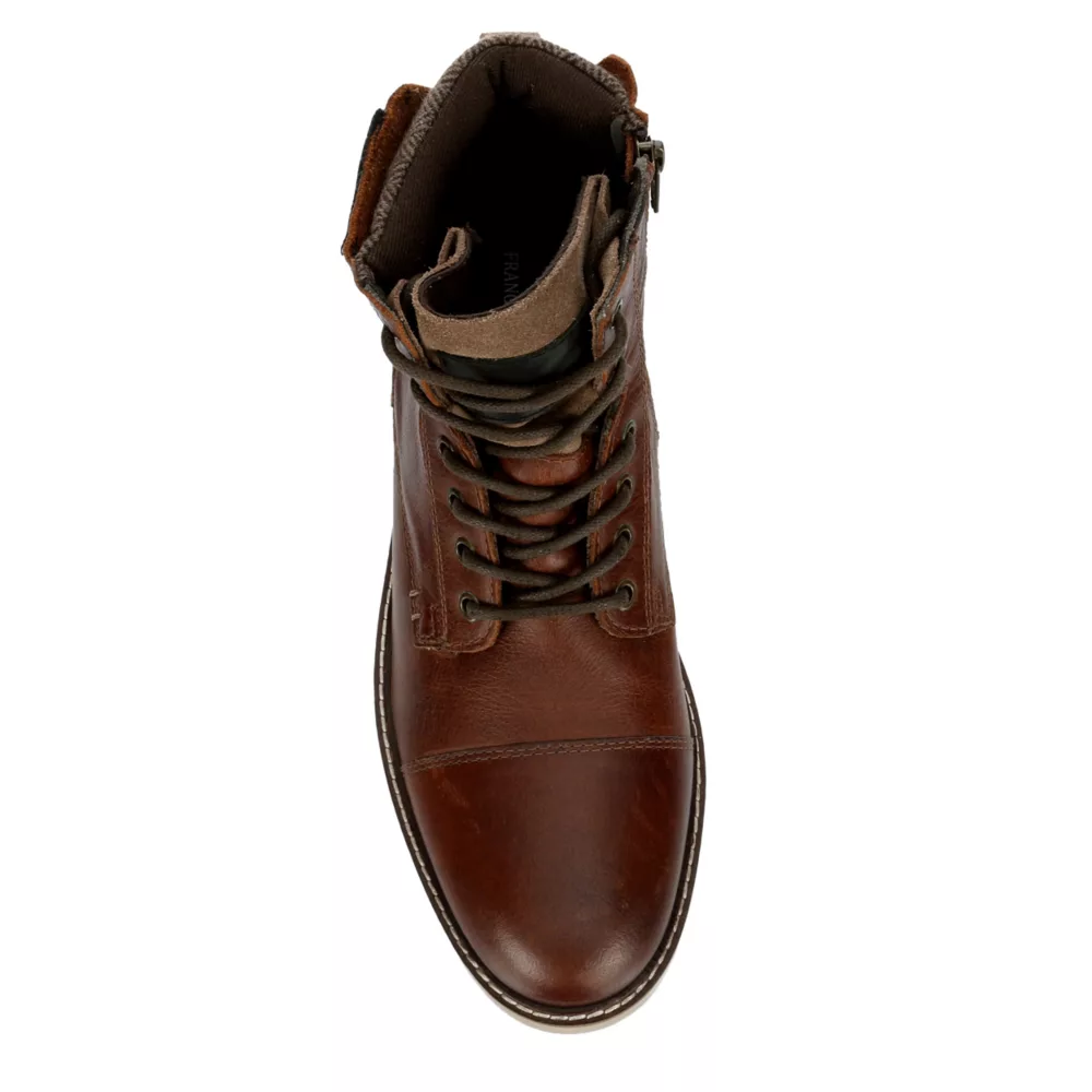 FRANCO FORTINI  MENS WYATT LACE-UP BOOT