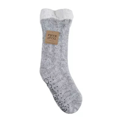 Frye and Co. Womens 1 Pair Slipper Socks