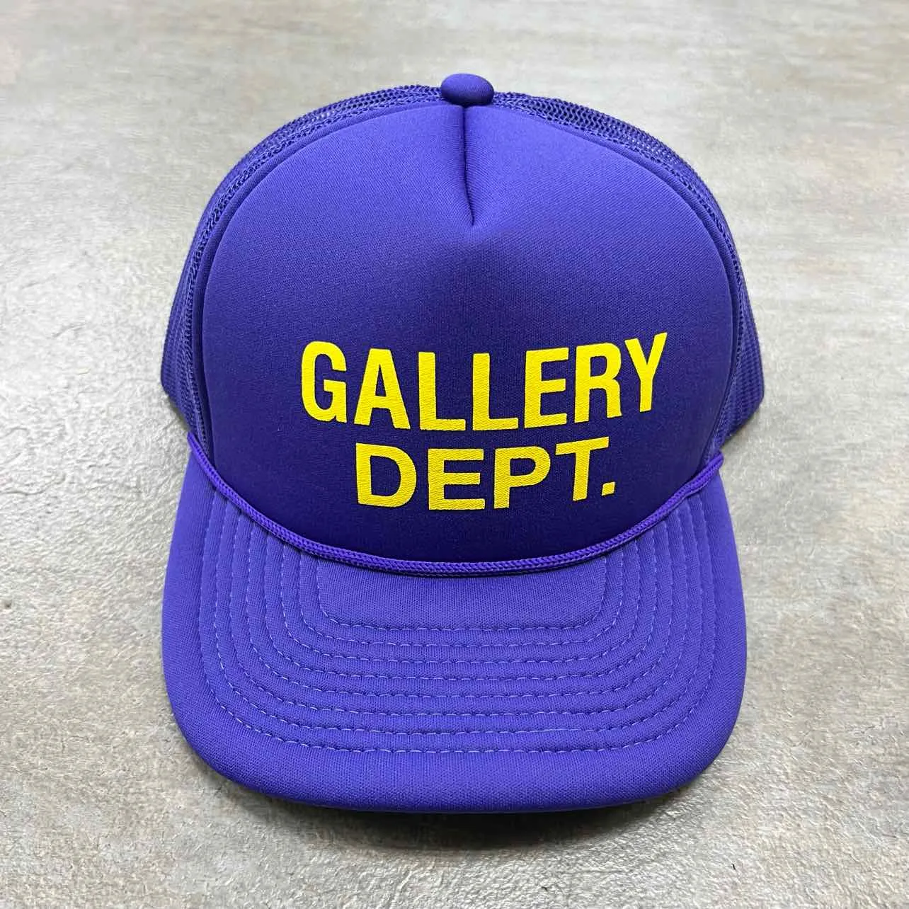 Gallery DEPT. Trucker Hat YELLOW New Purple