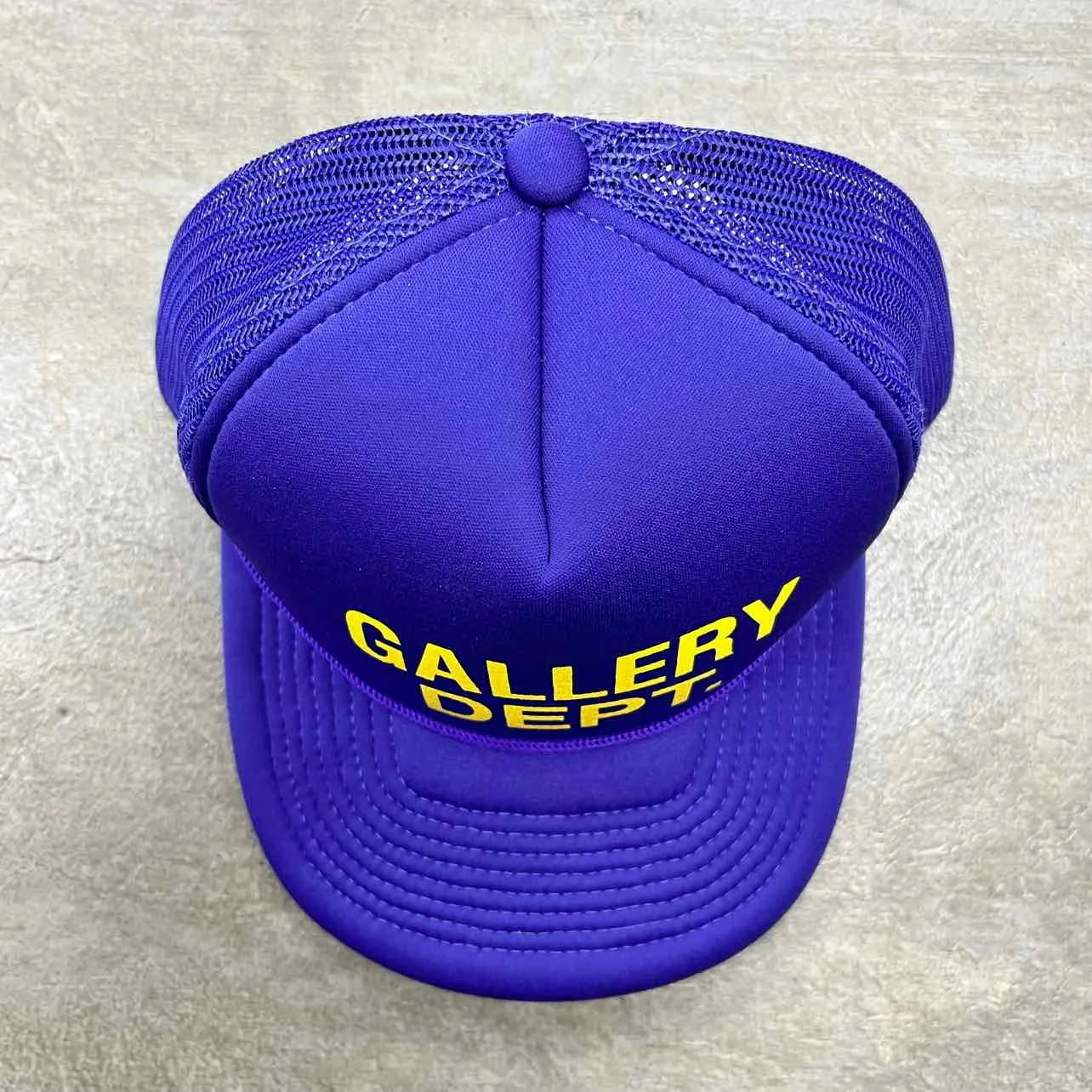 Gallery DEPT. Trucker Hat YELLOW New Purple