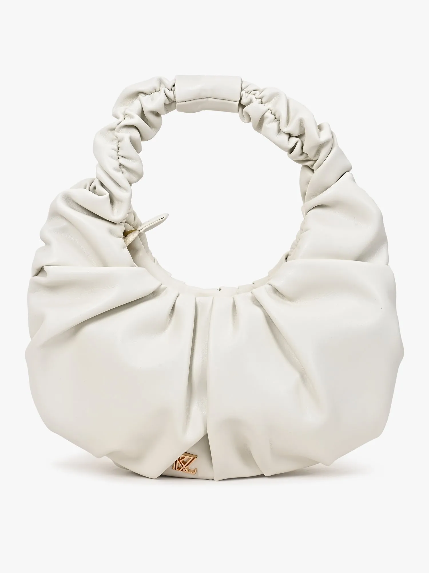 Gathered Puffy Shoulder Bag