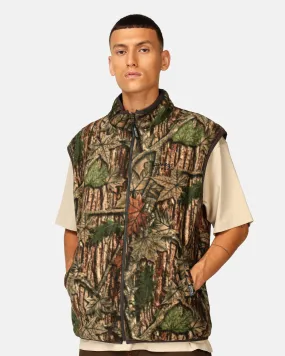 GRAMICCI Reversible Fleece Vest Army green | Men | Junkyard