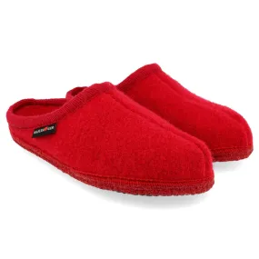 Haflinger AS Soft Sole Red Slipper