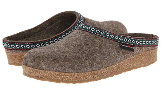 Haflinger Unisex Classic Grizzly Slipper