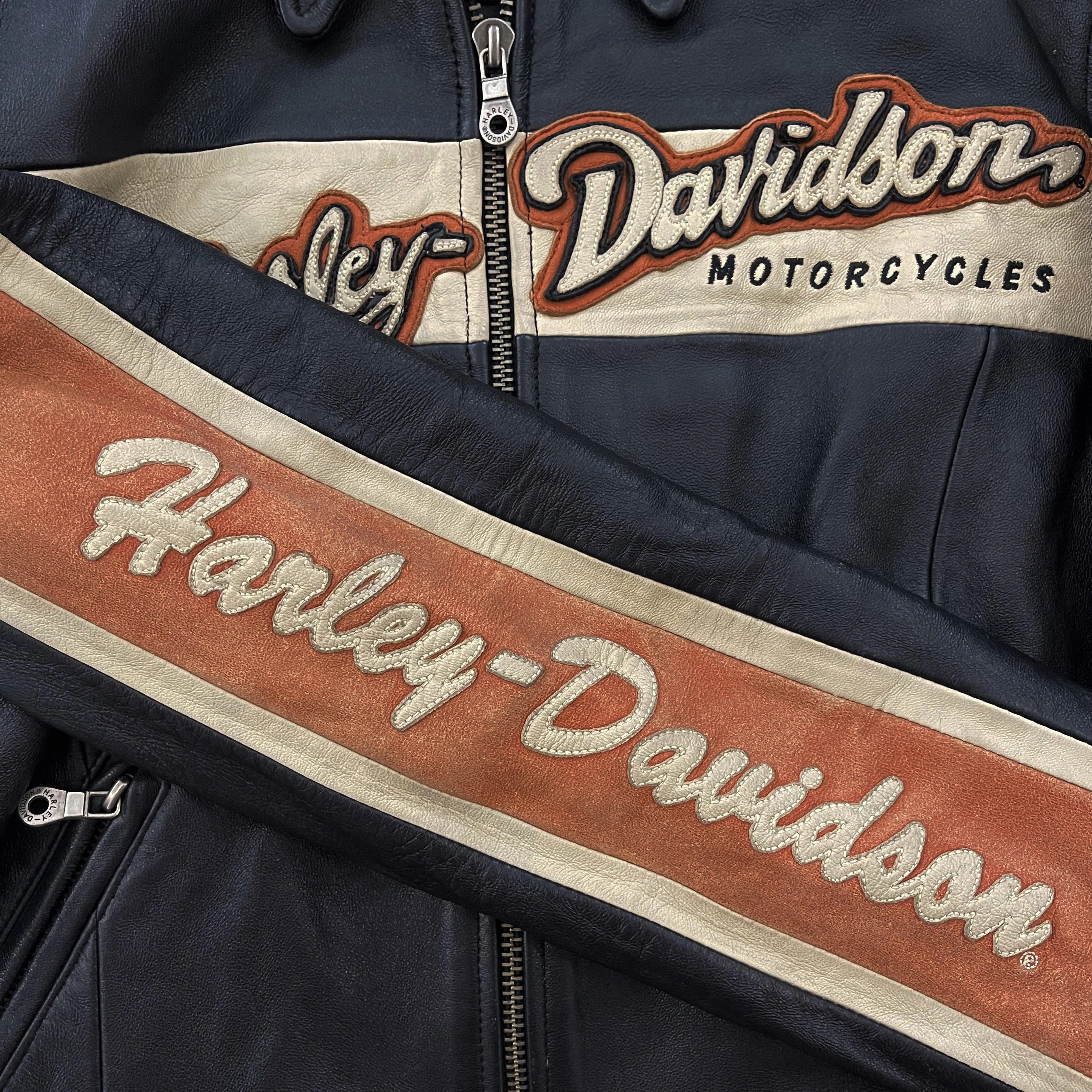 Harley Davidson Leather Biker Jacket