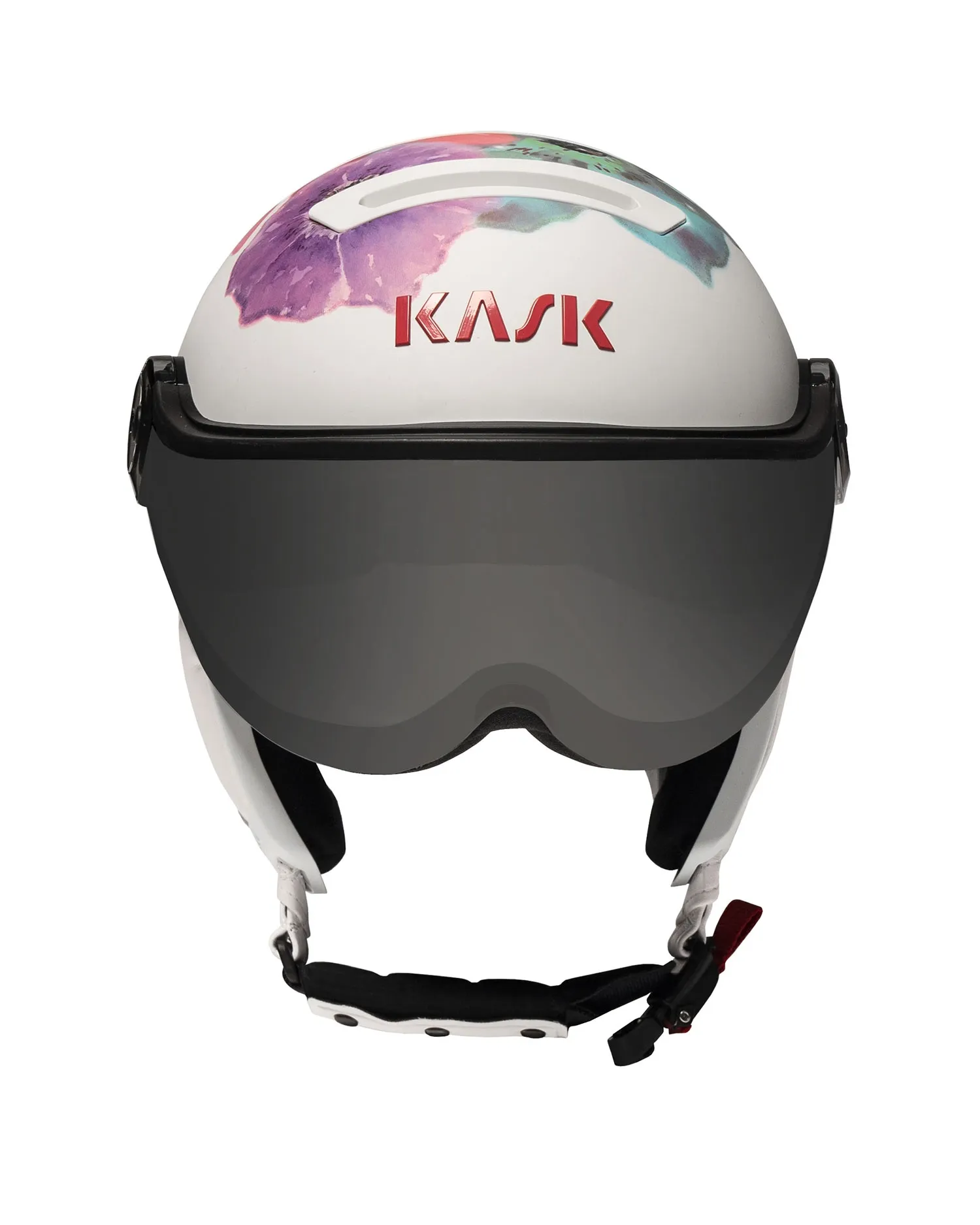 Helmet KASK FLOWER  SHE00065VISOR201-white