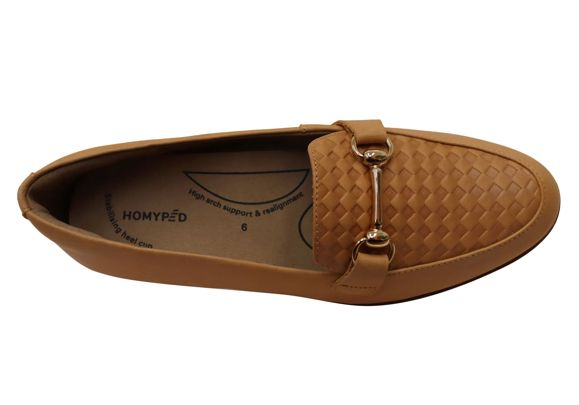 Homyped Empress Loafer Womens Comfortable Leather Shoes