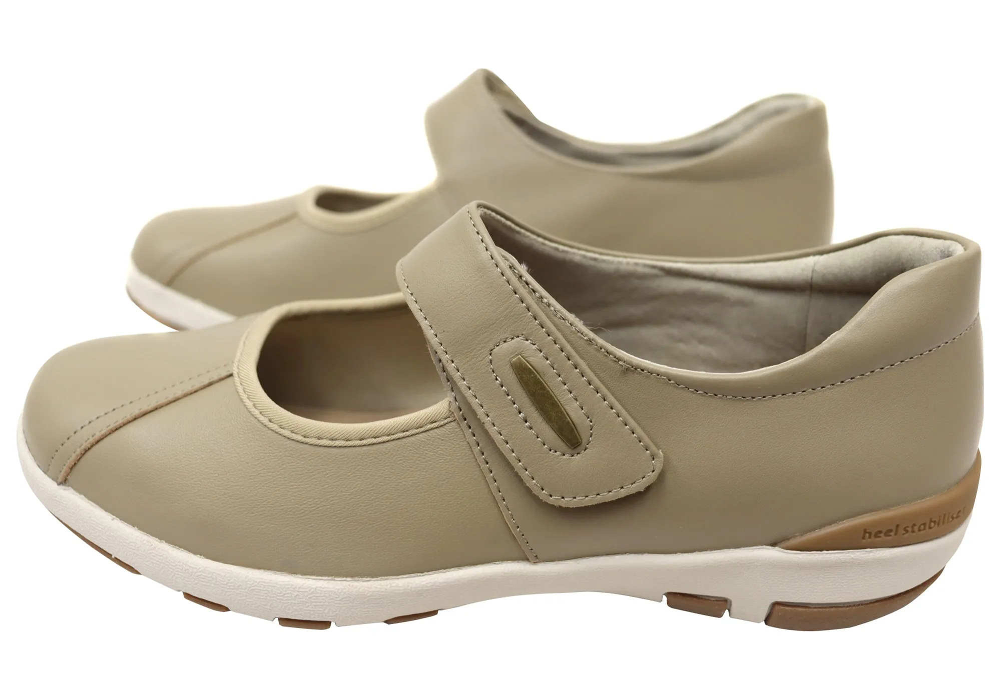 Homyped Mable Womens Supportive Comfortable Leather Shoes