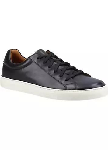 Hush Puppies Black Colton Cupsole Trainers | Grattan