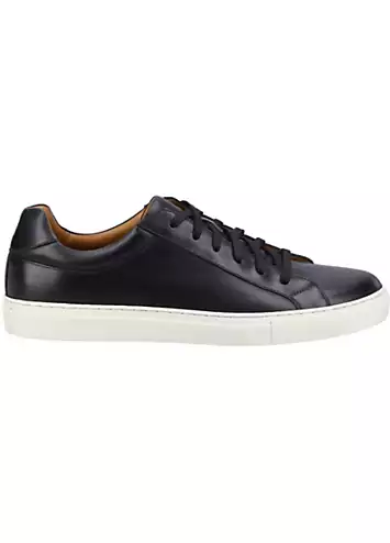 Hush Puppies Black Colton Cupsole Trainers | Grattan