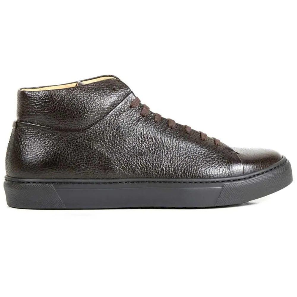 Il Gergo Rodio Hi-Top Sneakers Grain Coffee