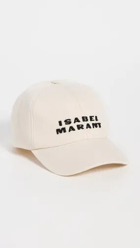 Isabel Marant   Tyron Logo Canvas Hat 