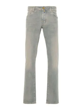 Jacob Cohen `Nick` 5-Pocket Slim Fit Jeans