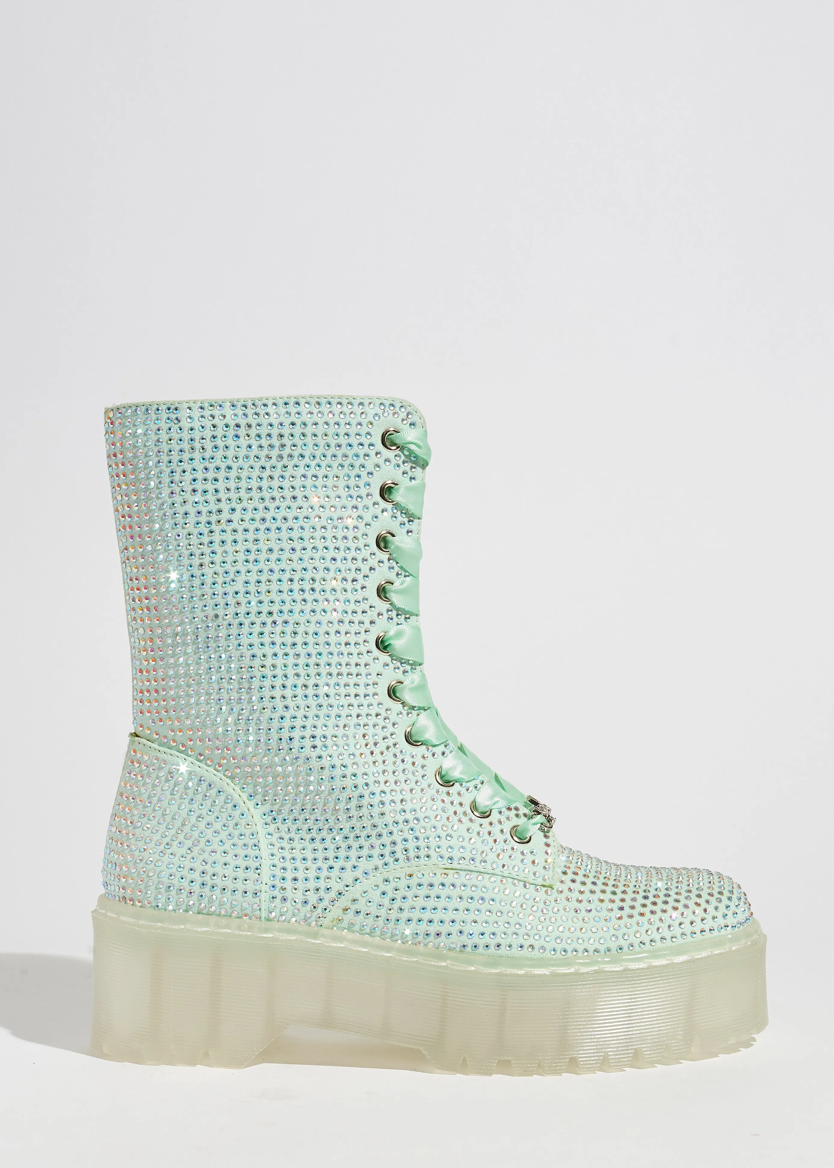 Jade Combat Boot