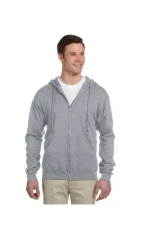 Jerzees 993 Adult 8 oz. NuBlend Fleece Full-Zip Hooded Sweatshirt