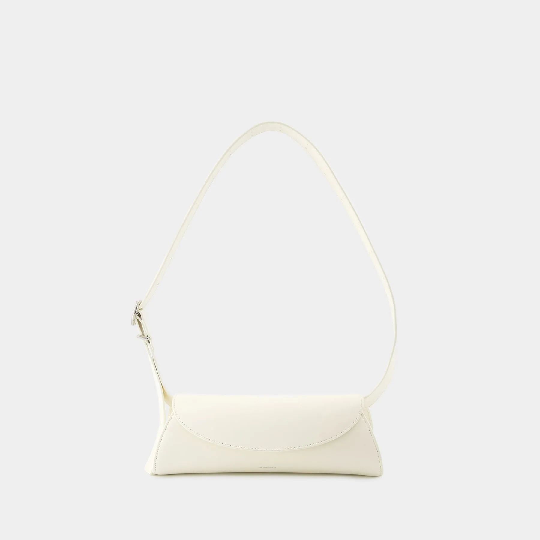 Jil Sander  Cannolo Sm Shoulder Bag - Jil Sander - Leather - Beige