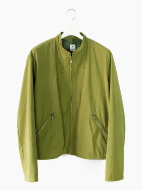 Jipijapa 00s Chartreuse Vented Biker Jacket