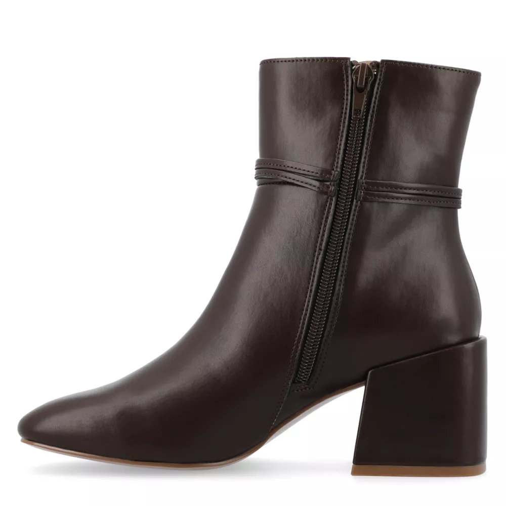 Journee Collection  WOMENS BEVERLEY WIDE ANKLE BOOT