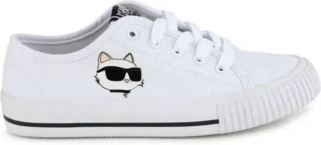 Karl Lagerfeld Kids K IKONIK low-top sneakers White