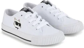 Karl Lagerfeld Kids K IKONIK low-top sneakers White