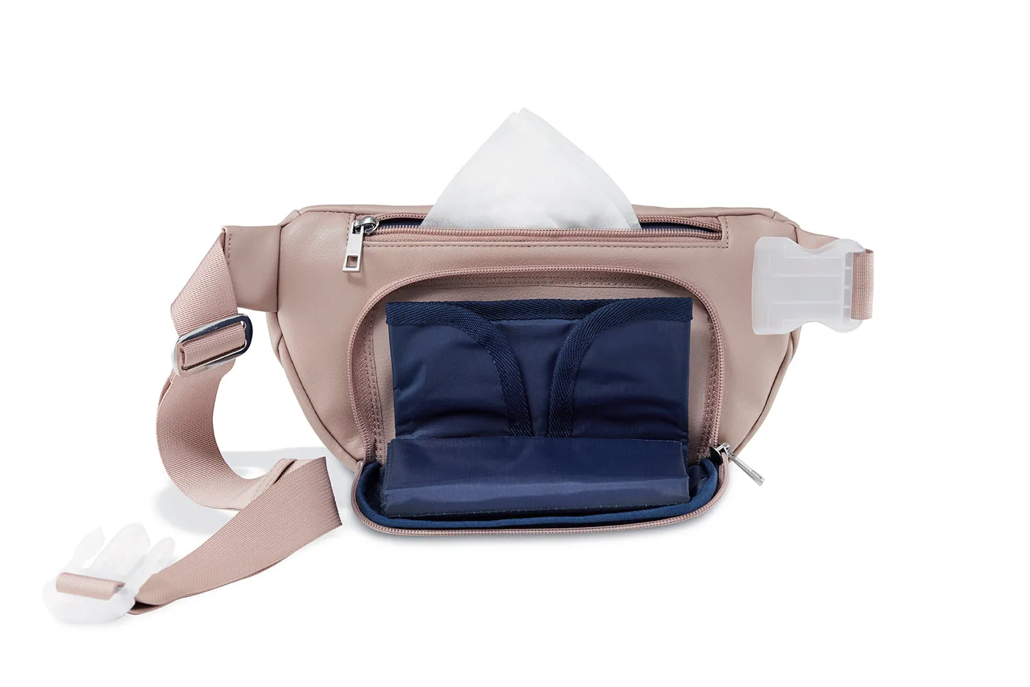 Kibou Vegan Leather Bag - Blush