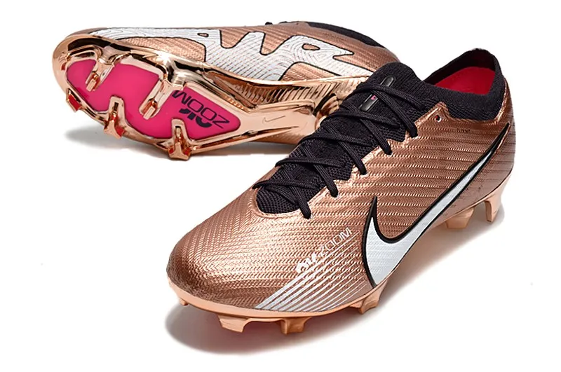Kids Nike Air Zoom Mercurial Vapor 15 Elite FG Generation Pack - Metallic Copper/Metallic Gold