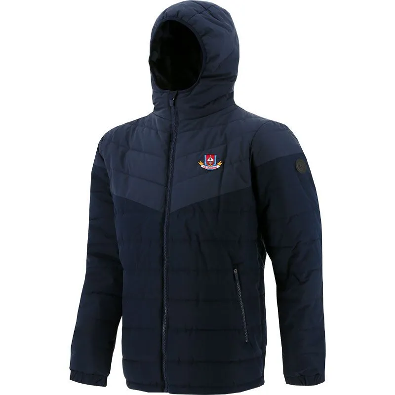 Kilgarvan GAA Club Kids' Maddox Hooded Padded Jacket Marine