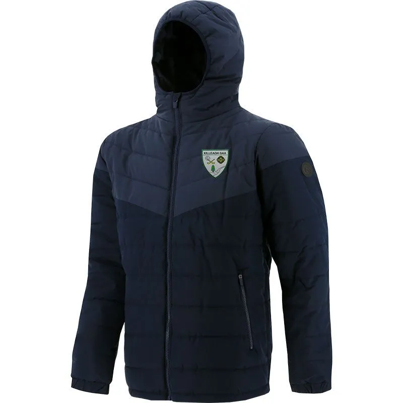 Killeagh GAA Kids' Maddox Hooded Padded Jacket Marine