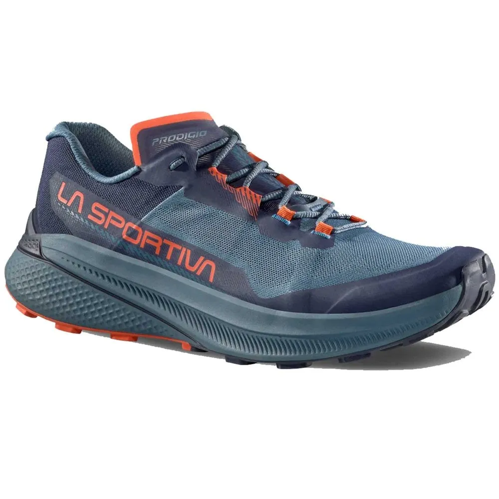 La Sportiva  Prodigio Trail Running Shoe Hurricane/Deep Sea