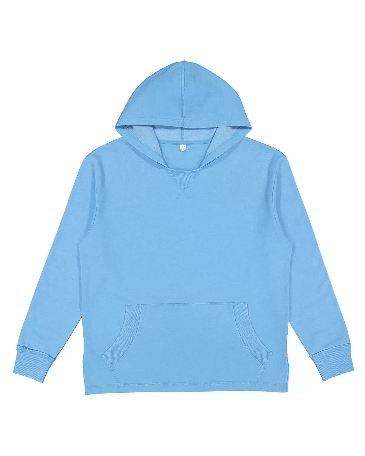 LA T 6936 Adult Vintage Wash Fleece Hooded Sweatshirt SKU: 6936