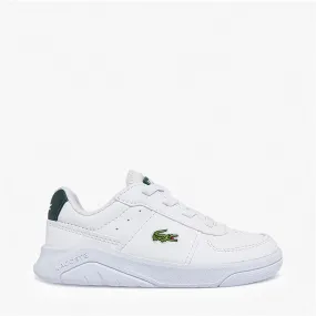 Lacoste Infant Game Advance Trainers White/Dark Green