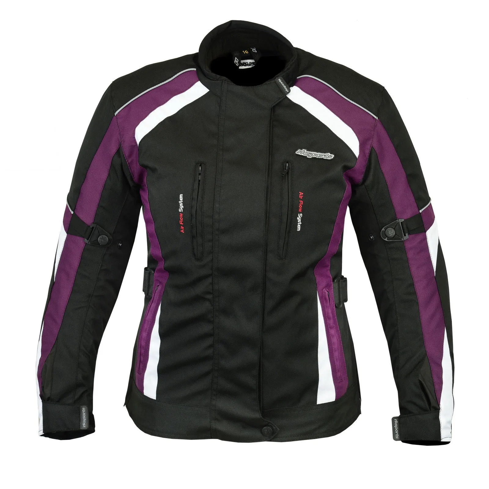 Ladies Cordura Waterproof Biker Jacket With CE Armour