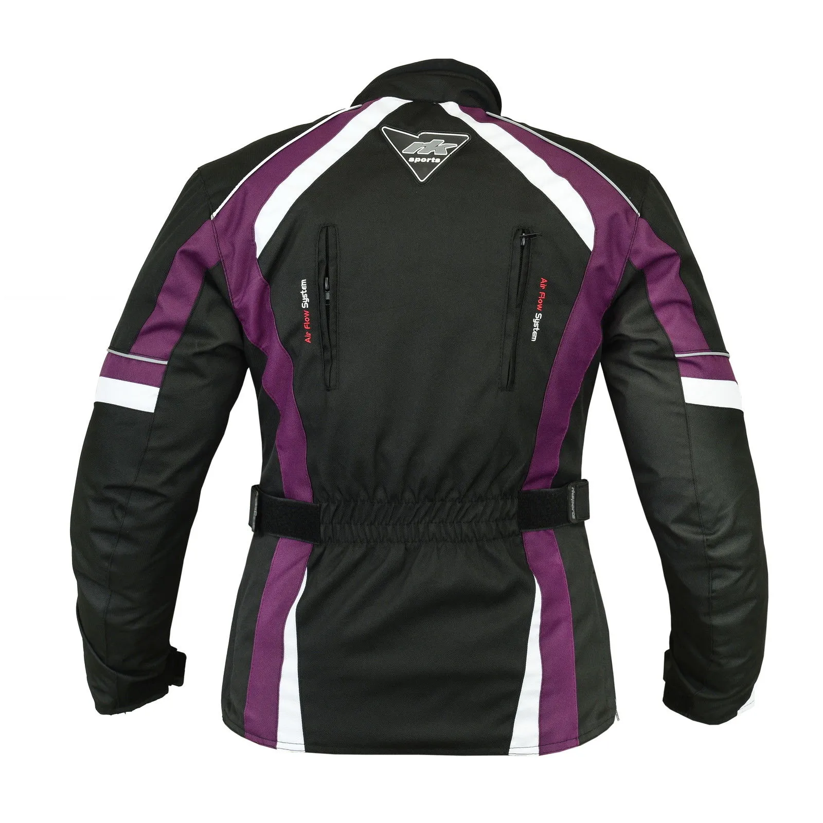 Ladies Cordura Waterproof Biker Jacket With CE Armour