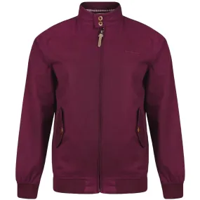 Lambretta Harrington Bomber - Burgundy