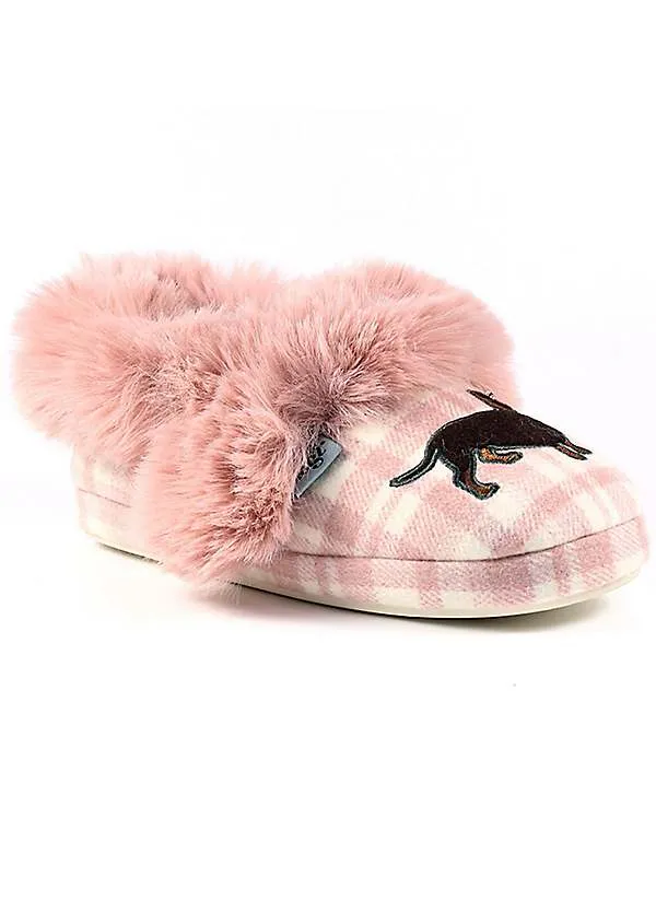 Lazy Dogz Callie Slipper Pink KLD432